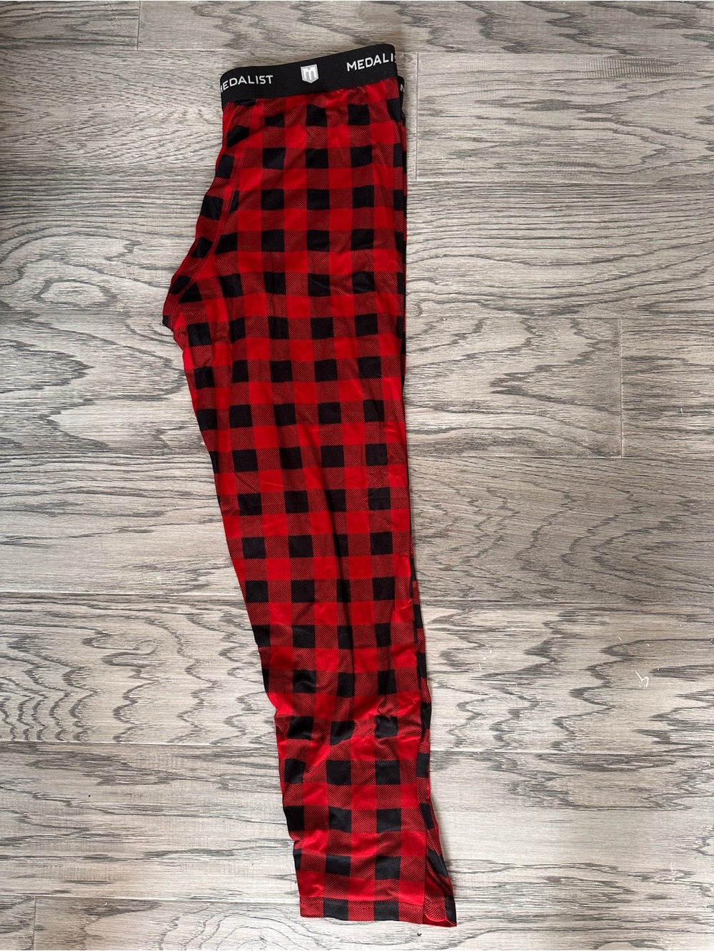 Red and Black Buffalo Plaid Bottoms
